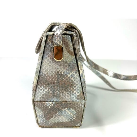 Stuart Weitzman Vintage Snakeskin Purse Mini - Picture 4 of 11